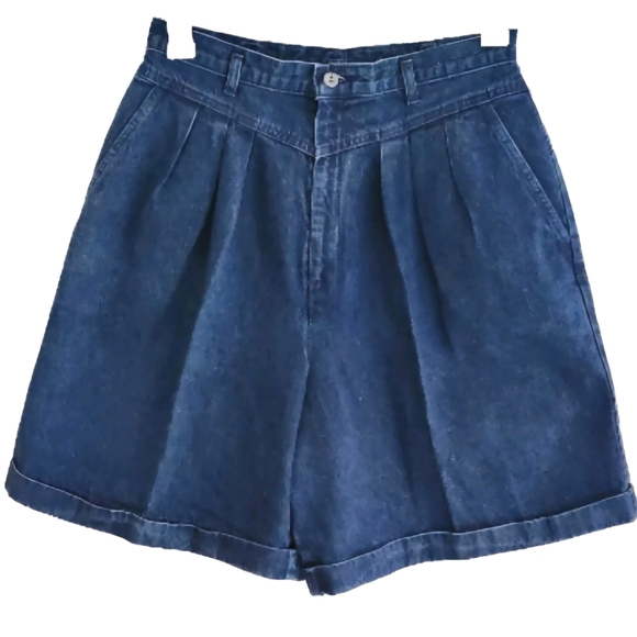 VTG Levi's Sportswear Women's Shorts Size 14 Made in The USA  Medium Wash Demin - Picture 1 of 14